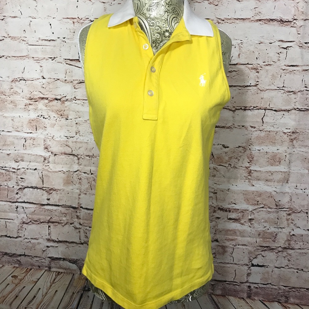 Ralph Lauren Collared Sleeveless Polo
